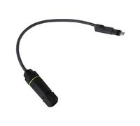 Adattatore SPX a RJ45 Ethernet, Impermeabile IP68 1200 Mbps Connettore di Rete per Router Satellitare Esterno in Gomma e Rame 1 Pezzo