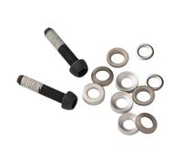 Adattatore Sram Mounting Bolts Titanium T25/17Mm (Flat) Noir