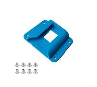 Adattatore staffa di montaggio per portapacchi anteriore Brompton compatibile con blocchi di supporto originali in plastica (blu)