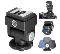 Adattatore standard Hot Shoe Riser per Godox IM30 IM20 Mini Flash, aumenta l'altezza del flash per ridurre l'ombra dell'obiettivo, per Ulanzi SL01, per Mealight F1, per Viltrox Z1, per Zeniko ZF04