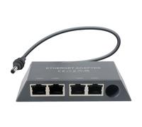 Adattatore Starlink Gen 3/Mini Ethernet a 4 porte per rete esterna cablata, adattatore Ethernet Starlink da 1 a 4 interfaccia RJ45, 4 dispositivi collegati in rete contemporaneamente