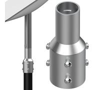 Adattatore Starlink per Tubi - Montaggio su Palo, Montanti TV e Alberi Satellitari - Compatibile con V2 - per Tubi Fino a 5,1 cm di Diametro