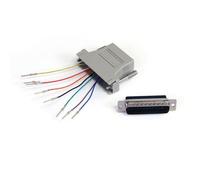Adattatore StarTech DB25 a RJ45 Maschio a Femmina Grigio