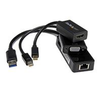 Adattatore StarTech per Surface Pro 4/3/2 - Mini DisplayPort a VGA e HDMI - USB 3.0 Ethernet