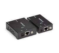 StarTech.com Juego Kit Extensor HDMI por Cable Ethernet UTP Cat5 Cat6 RJ45 Adaptador POC Power over Cable ( ST121HDBTE )