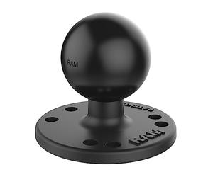 ADATTATORE SUPERFICIE PIANA RAM MOUNT CON BASE ROTONDA DI TIPO RAM-C-202U