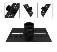 Adattatore supporto altoparlante DJ treppiede montaggio metallico con tappo supe