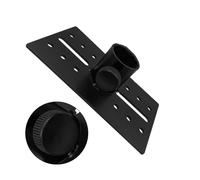 Adattatore supporto altoparlante palo treppiede montaggio in metallo con tappo s