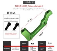 Adattatore supporto freno a disco converte per forcella IS in pinza PM 160 180