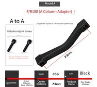 Adattatore supporto freno a disco converte per forcella IS in pinza PM 160 180