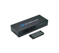 Adattatore switch Jqf1 9 ingressi/1 uscita, splitter schermo 4K HDMI, multiview switcher, spina: standard USA, regalo a sorpresa