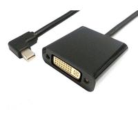 Adattatore System-S Cavo Corto DVI a Mini DisplayPort Angolato 90° Angolo 20 cm