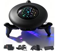 Adattatore tastiera e mouse per Nintendo Switch/Switch 2/Xbox Series X/S/Xbox One/PS4/PS3, convertitore di gioco per console con luci RGB, supporta tasti personalizzati, giocare a FPS, TPS, RPG