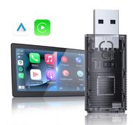 Adattatore TB NANO Trasparente 2 in 1 per Wireless Apple CarPlay / Android Auto