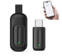 Adattatore Telecomando IR per Smartphone, Mini Universal IR Remote | Mini Universale IR Remote con Custodia In Silicone, IR Blaster per Aria Condizionata, TV, DVD, Decoder