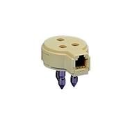 ADATTATORE TELEFONICO TRIPOLARE A PRESA MODULARE PLUG RJ11 6 POLI 2 CONTATTI