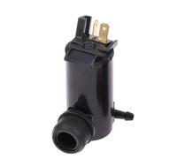 adattatore tergicristallo Kit di sostituzione del parabrezza per parabrezza con pompa ad acqua per tergicristallo universale per auto da 12 V ugello tergicristallo(Black)