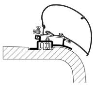 Adattatore thule per tendalini per ducato/jumper/boxer