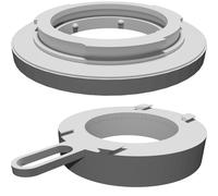 Adattatore Tilt Shift per Voigtlander Color Skopar 50mm a Sony E Mount
