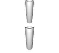 Adattatore Torcia Mag-Lite 2C per Batteria 18650 Isolante Stampato 3D