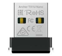 Scheda di Rete TP-Link Archer TX1U Nano USB 2.0 287 Mbps Wi-Fi 6 Nero