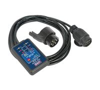 Adattatore Traino Tester 13-Pin 12V - Dvsa Approvato - Sealey TST22 Nuovo