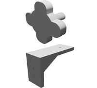 Adattatore Treppiede per Binocolo Nikon Aculon A211 Supporto Staffa Kit 3D