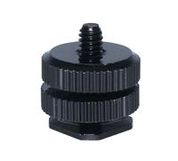 Adattatore Triplo Hot Shoe Mount per Connessione Multi Accessorio Facile Install