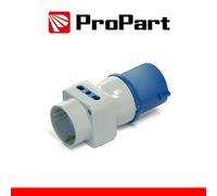 Adattatore Triplo Industriale 16A 2P+T 220-250V Spina CE