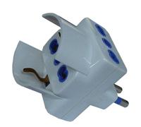 Adattatore triplo spina 16A presa 2P+T