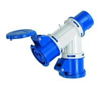 ADATTATORE TRIPLO SPINA CEE + 2 PRESE INDUST.CEE - Ferrero Ferramenta