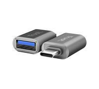 ADATTATORE TRUST Calyx, da USB-C a USB-A, 1,8 m, Alluminio per la piastra superiore e gomma per