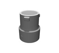 Adattatore Tubo Aspirazione per Bosch Easy Click a osVAC GHO 12V Pialla 3D