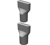 Adattatore Tubo Flessibile per Bosch Professional GAS 12V Aspiratore 31.5mm 3D