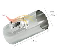 Adattatore Tubo Sensore MAF Mass Air Flow Inlet Pipe 3.5" 89Mm