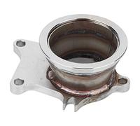 Adattatore Turbo V Band Convertitore flangiato 5 bulloni a 3 pollici in acciaio inossidabile Parte turbocompressore durevole ad alte prestazioni per applicazioni Turbo T3 T4