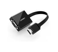 ADATTATORE UGREEN MM103 - HDMI a VGA con Audio, 0,15m, 1080p, Jack 3,5mm