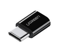 ADATTATORE UGREEN US157 - Micro USB a USB-C, Ricarica Rapida 2.4A, Design Compatto in TPU 2.5 cm