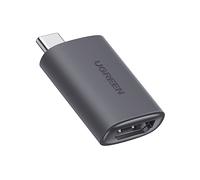 Adattatore video da USB-C a HDMI 4K, colore grigio.