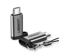 UGREEN Adattatore Micro USB a USB C, Connettore Micro USB Ricarica Rapida QC 3.0 Huawei FCP per Samsung S7 S6 J5 J7 A5 A7, Huawei P10 Lite, Xiaomi Mi A2 Lite Redmi 5 Plus Note 5, LG G4,ecc.