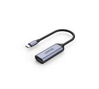 Adattatore UNITEK V1415A USB Type-C a DisplayPort 8K 0,15 m Alluminio Grigio