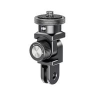 Adattatore universale 1/4 20 Thread per Insta360 X5 Montaggio a sgancio rapido con cuscinetto in silicone, 180 Rotazione Multi Angolo di bloccaggio