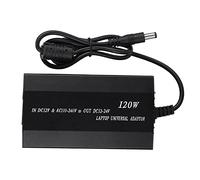 Adattatore universale, adattatore per notebook, adattatore di alimentazione per computer, adattatore di alimentazione universale per notebook da 120 W per uso domestico/auto con 34 connettori(ME)