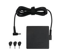 Adattatore universale ASUS da 90 W, nero, a 3 poli, protezione multipla, 100-240 V, per laptop