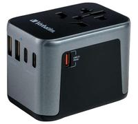 Adattatore Universale Da Viaggio Con USB, 30W, 2x USB A, 3x USB C - 49545