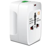 Adattatore Universale Da Viaggio - Presa Multipla Salvaspazio, Compatibile Con I