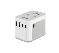 Adattatore Universale da Viaggio Presa Universale da Viaggio con 2 USB A e 3USB