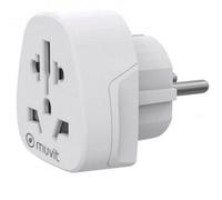 Adattatore Universale Muvit For Change MCADP0007 Compatibilità Globale 10A 2500W Schuko