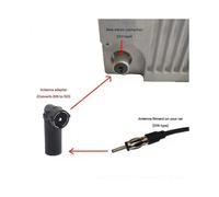 Adattatore universale per antenna stereo per autoradio, connettore DIN in plastica ISO, converte