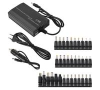 Adattatore Universale per Caricabatterie da Casa Auto 120 W 34 Punte Presa UE Notebook